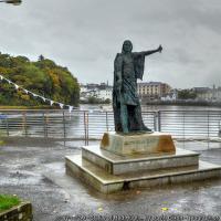 Statue of Red Hugh O'Donnell at Donegal Pier