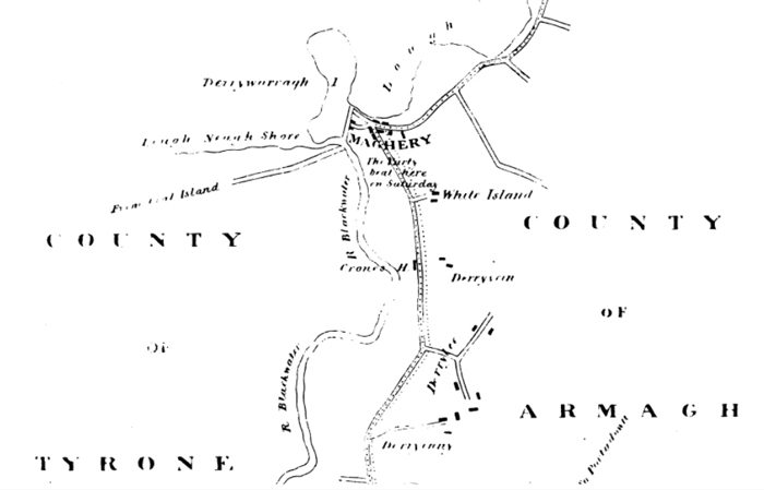 Old Maghery Map