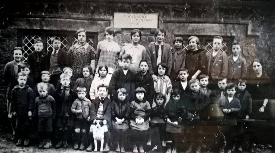 Knocknaroy Public Elementary School Photo c.1926