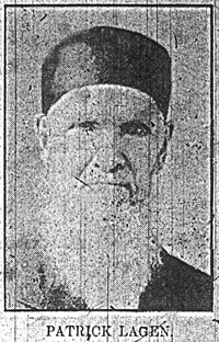 Patrick LAGEN Photo Obituary 1913-sm